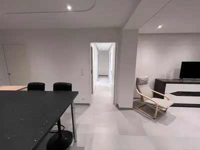Télévision ou salle de divertissement dans l'établissement Appartement brest st-marc 6-8personne 2min centre