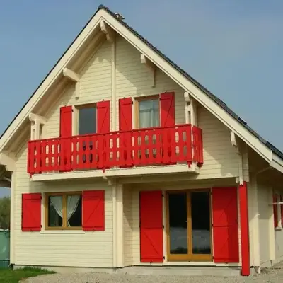 Chalet Familial en Bois à 150 m de la Mer
