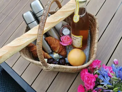 Nourriture dans la maison de vacances ou à proximité