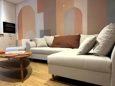 Coin salon dans l'établissement Élégant T2 entièrement rénové