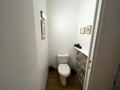 Salle de bains dans l'établissement Élégant T2 entièrement rénové