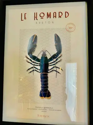 Plan de l'établissement Studio le homard bleu