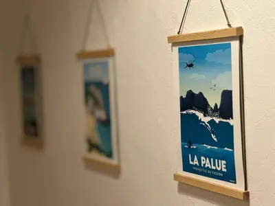 Plan de l'établissement Maison lumineuse 2mn plage et village de Morgat