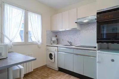 Cuisine ou kitchenette dans l'établissement Ty Menez - Proche plage pour 4