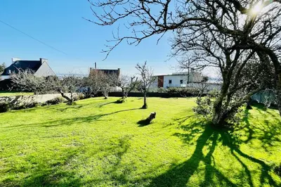 Jardin de l'établissement Le paradis bleu