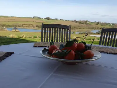Nourriture dans la maison de vacances ou à proximité