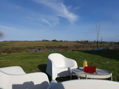 Paysage naturel près de la maison de vacances