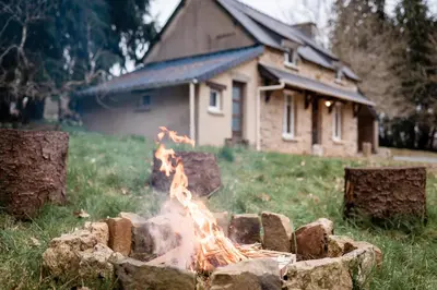 Bâtiment de la maison de vacances