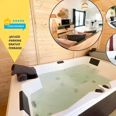 Jacuzzi au Cocon brestois