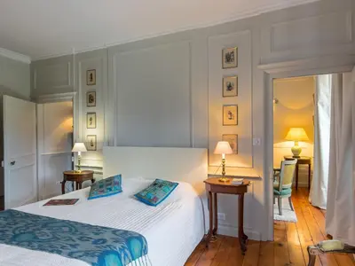 Un ou plusieurs lits dans un hébergement de l'établissement Apartment Zenaïde by Interhome