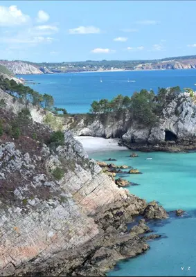 Paysage naturel près de la maison de vacances
