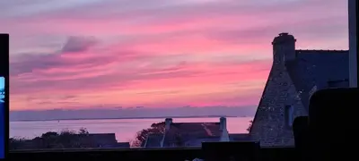 Paysage naturel près de la maison de vacances