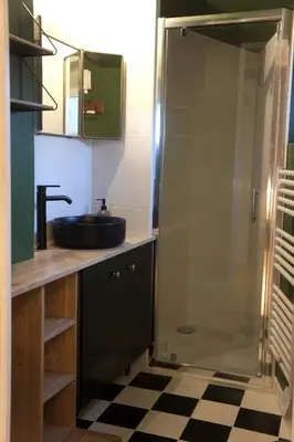 Cuisine ou kitchenette dans l'établissement Les Appartements du 31 - Centre Ville - 2è étage - 50 m2