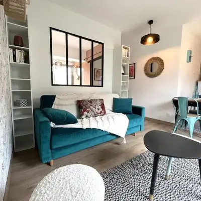 Charmant Appart T2 Rénové en 2023 avec Jardin de 140m²