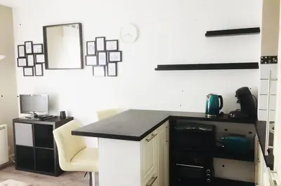 Cuisine ou kitchenette dans l'établissement Cozy'Cocoon