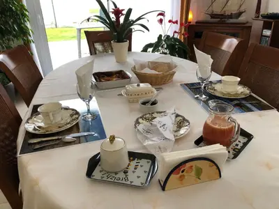 Nourriture dans le B&B/chambre d'hôtes ou à proximité