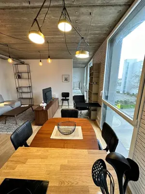 Coin salon dans l'établissement LEs Écrins de St Louis
