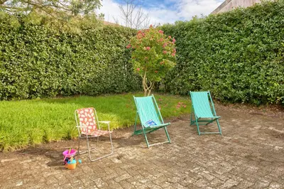 Jardin de l'établissement Vacances en famille ou entre amis à Loctudy