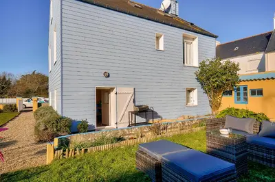 Jardin de l'établissement Vacances en duo près de la mer
