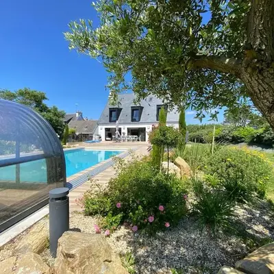 Superbe Villa à 200m de la plage tout confort avec piscine chauffée