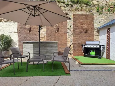 Terrasse ou espace extérieur de l'établissement TY MA BRO