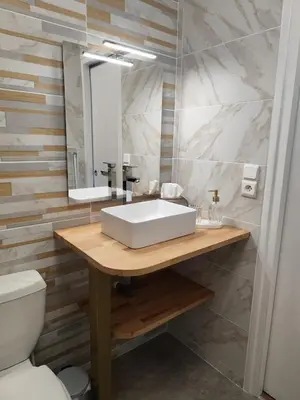 Salle de bains dans l'établissement cote d'armor