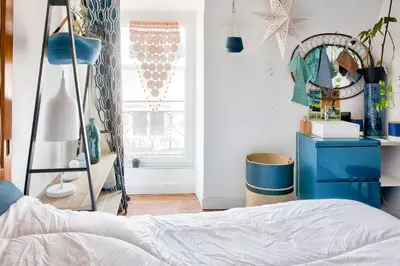 Un ou plusieurs lits dans un hébergement de l'établissement Maison classée 4 étoiles pour 6 au coeur du Guilvinec