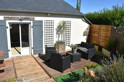 Jardin de l'établissement Blaz an Holen - Maison avec jardin à Guimaëc