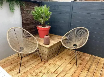Plan de l'établissement Appartement centre ville Quimper avec terrasse