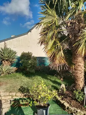 Jardin de l'établissement gite du guip