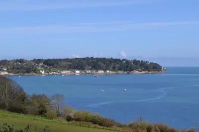 Paysage naturel près de la maison de vacances