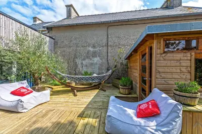 Jardin de l'établissement Ty Frimousse