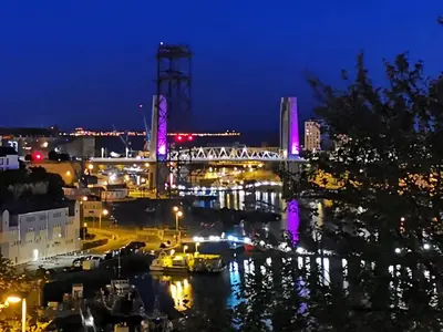 Vue sur la rivière ou le fleuve situé(e) à proximité de l'appartement
